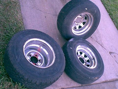 1983 Ford Bronco - here is a different view of the spares.
