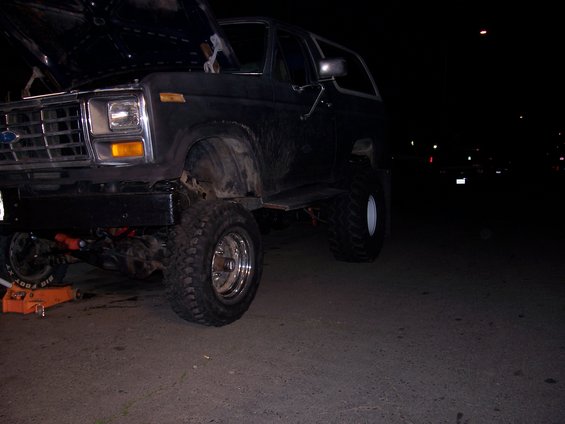 Looks funny with so much lift.