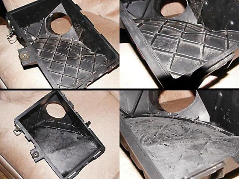 1998 Ford Taurus - I thought this would improve air flow through the box, plus perhaps improve air filter performance/life.