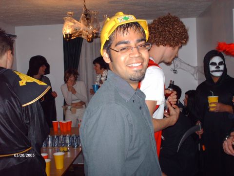 1995 Ford Probe - A group of friends in costumes gather for a Halloween party in 2005.