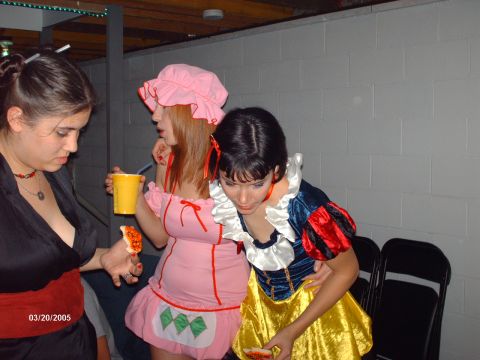 1995 Ford Probe - Women in costumes at a party on 03/20/2005.