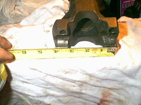 1983 Ford Bronco - I got a new stronger rear drive shaft and this new shaft required a flang to install it not the yoke. so here is the stock yoke i removed f…