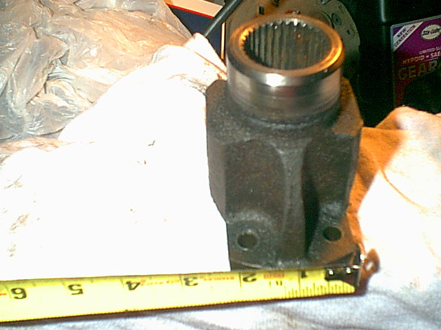 here is the side view of the yoke.