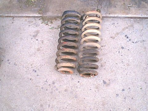 1983 Ford Bronco - Here are the old coils. still in good shape.
