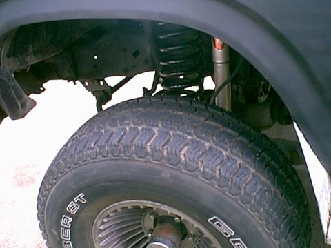 1983 Ford Bronco - Here she is ready to got for the front end alignment.