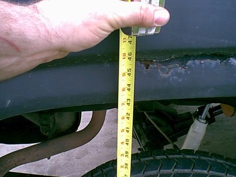 1983 Ford Bronco - and 43" pass side rear end.