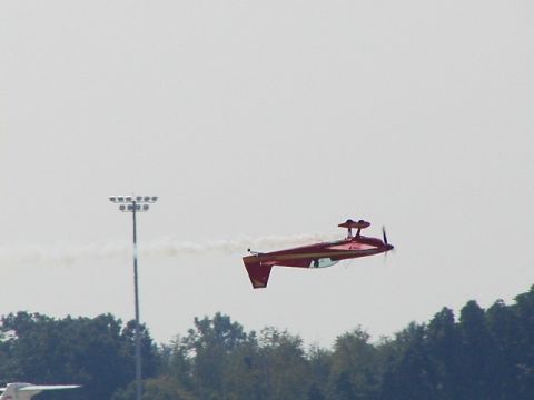 1998 Ford Taurus - Extra 330XS. Low altitude inverted fly-by.