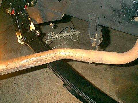 1983 Ford Bronco - Here is the pass side. i did not like how close the exhaust was to the spring but it would work if left alone. i had to change it anyway. s…