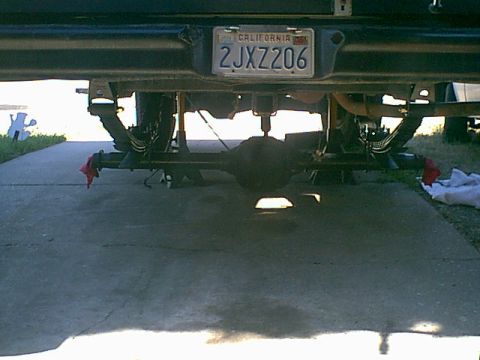 1983 Ford Bronco - Here is Jezebel from the rear after the fip was completed.