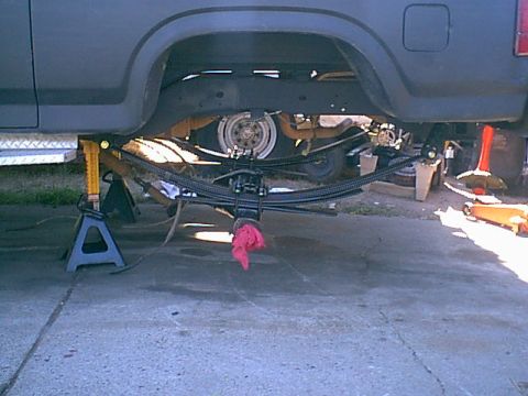 1983 Ford Bronco - Here is a side view after the flip (you lose 1" of whell base but the ride is worth it. you can get zero rate lift block that allows you to…