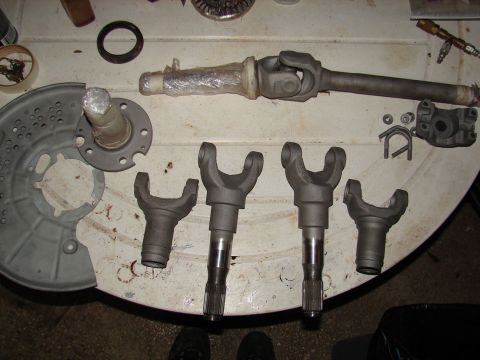1996 Ford Bronco - Sandblasted some of the parts