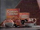 1977 Ford F-150 - Colon Blow cereal is displayed with two bowls of cereal and two boxes of the product.