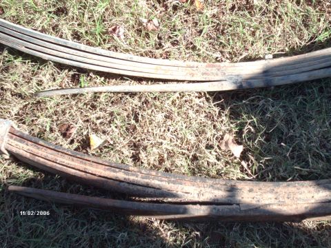 1990 Ford F-150 - Leaf springs are a common suspension component for older trucks.