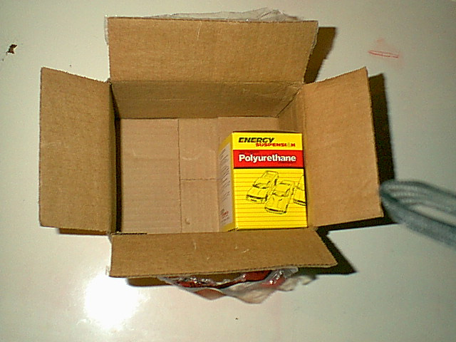 when i ordered the poly body mounts i got the front core support not all the bushings i needed, but if you only need the core support bushing you can get them. (Chris at 4wheelcustoms.com). I am nnot sure why i got such a big box....