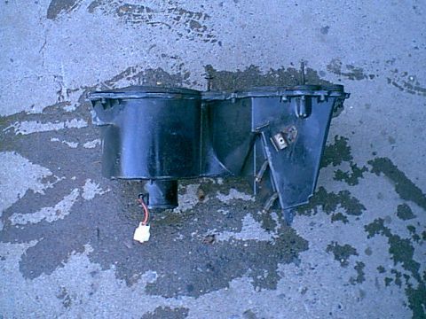 1983 Ford Bronco - here is the top view of the under the hood stock heat system. you can see the heater core connections on the right side. this is now off to…