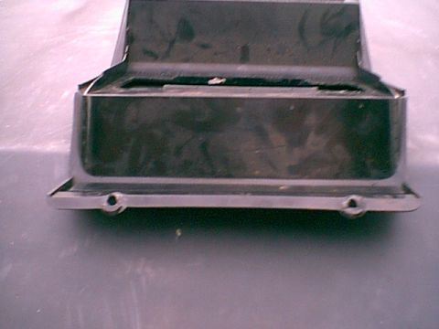 1983 Ford Bronco - Here is the stock bezel before i started.