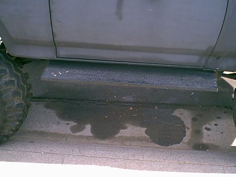 1983 Ford Bronco - Here is the step after cutting and moving the reinforcement plte to the new frnt support.