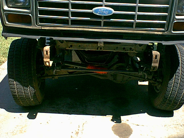 here is the front without the bumper. looks strange.