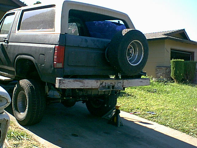 Here is the bumper all ready to be installed