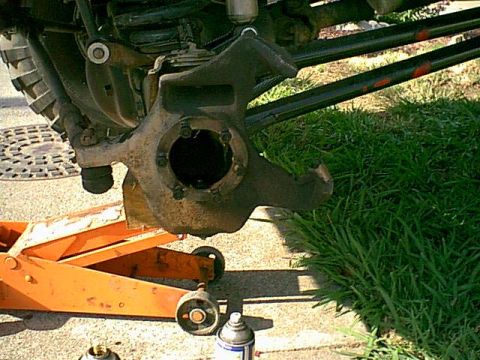 1983 Ford Bronco - Here it is without the spindal