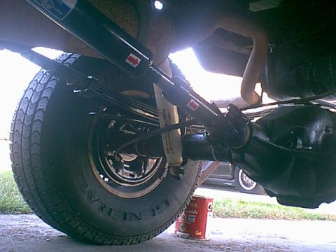 1983 Ford Bronco - Here is the new High Angle shaft all installed.
