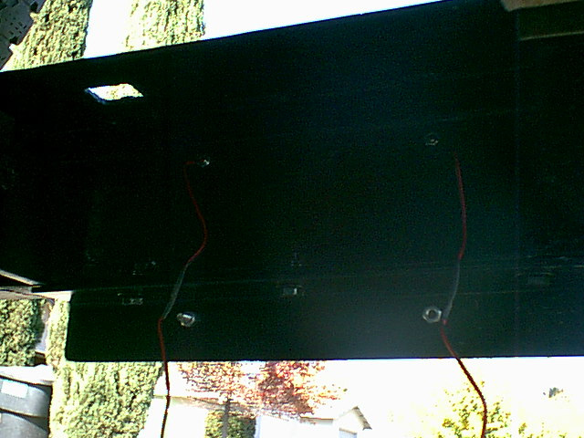 It is hard to see but i soldered and heat shrinked all the wire connections.