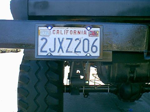 1983 Ford Bronco - Here is the final install. these are bright and use little power. i think they will work great.