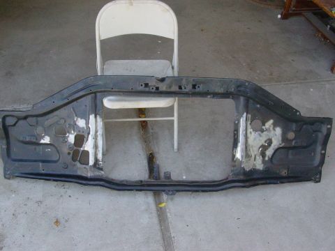 1979 Ford Bronco - This is a radiator support frame, a structural component of a vehicle's front end.