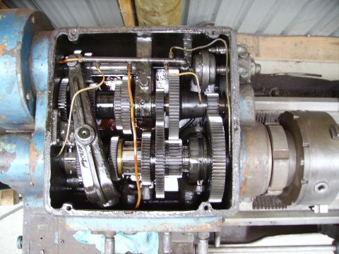 1969 Lincoln Continental - Sidney lathe headstock gearing