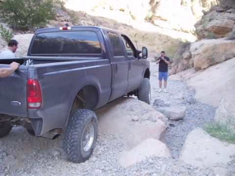 1993 Ford Bronco - doug getting high centered