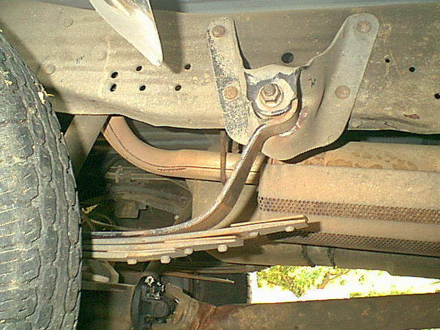 is this what they call rearching the spring? it was fun towing this back home.