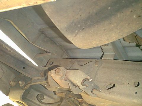 1983 Ford Bronco - here is another look at the rear shackle.