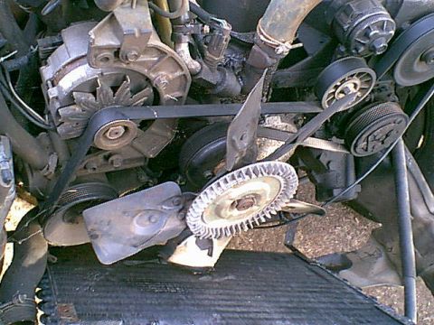 1983 Ford Bronco - Here is the front of the efi motor. i going to redo my 3G swap and start the signaw power steering swap once this is in and running and the…