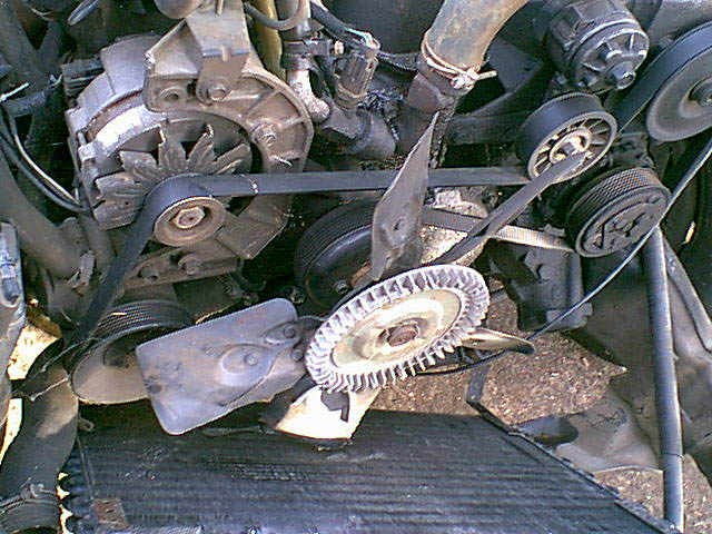 Here is the front of the efi motor. i going to redo my 3G swap and start the signaw power steering swap once this is in and running and the bugs are out.