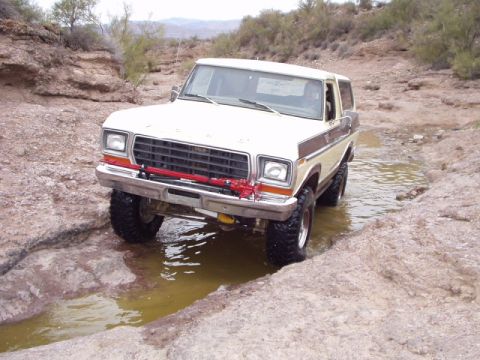 1993 Ford Bronco - cruzin through the swamp