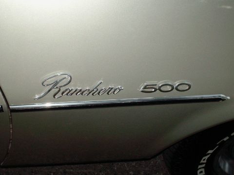 1973 Ford Ranchero - original fender emblems
