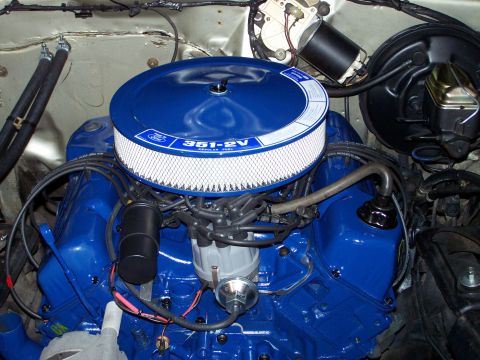 1973 Ford Ranchero - new intake, carb, water pump, distributor, coil, wires, plugs, cam and valve springs, timing chain & water pump installed, ready to start