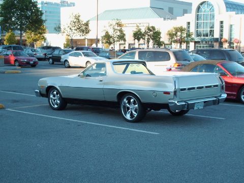 1973 Ford Ranchero - new wheels