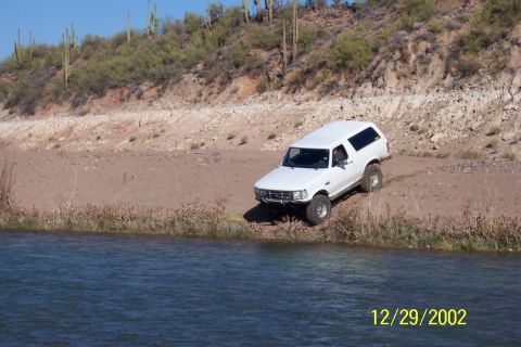 1993 Ford Bronco - where did the trail go?