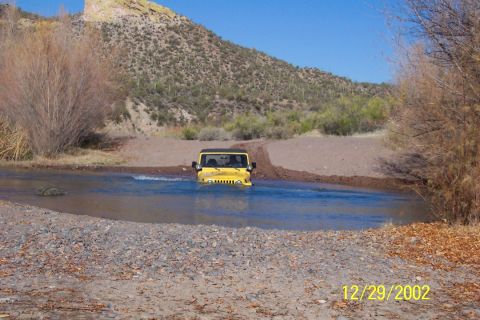 1993 Ford Bronco - erik going for a swim
