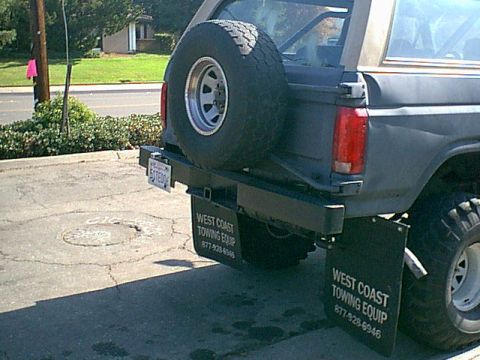 1983 Ford Bronco - here is a different view of the 1992 tail lights in the 1983 bronco. i like the look.