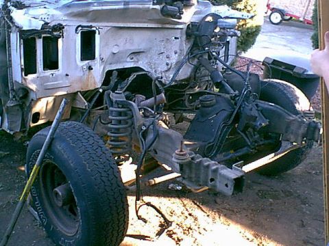 1983 Ford Bronco - here is a shot of the truck without the motor.