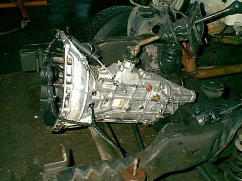 1983 Ford Bronco - here is the drivers side after a fast wash.