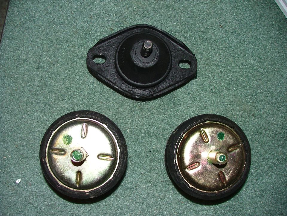solid motor mounts and tranny mount