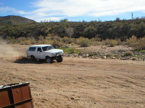 1993 Ford Bronco - prerunning the bronk