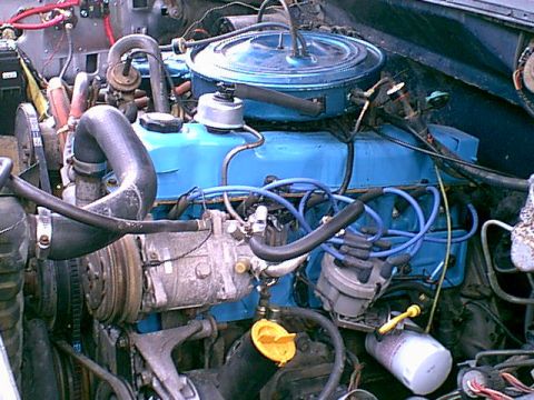 1983 Ford Bronco - Here she is all back together. and ready for the smog shop.
