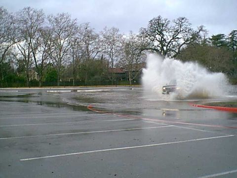 1983 Ford Bronco - Here is my toy out playing in the flood waters ar ARC. jan 1 2006.