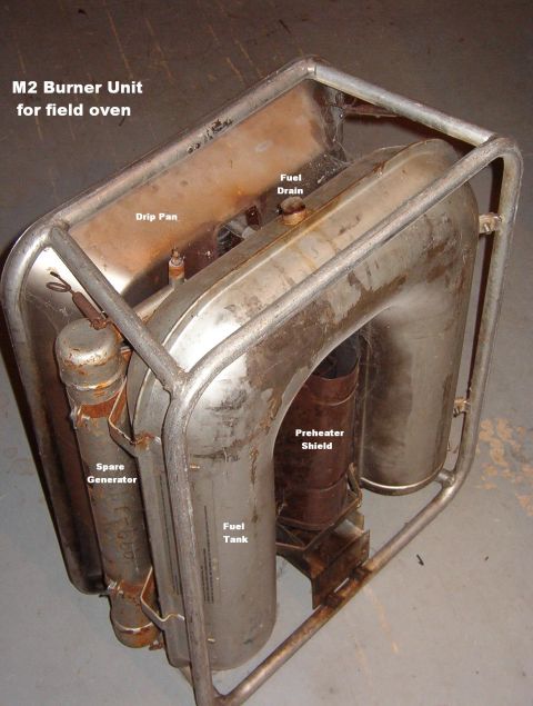2004 Land Rover Land Rover - This the burner unit for an army field oven. It runs on gasoline, or just about any flammable liquid. The large generator over the burner a…