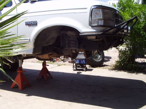 1993 Ford Bronco - down to bare frame