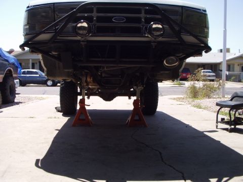 1993 Ford Bronco - hovering bronco